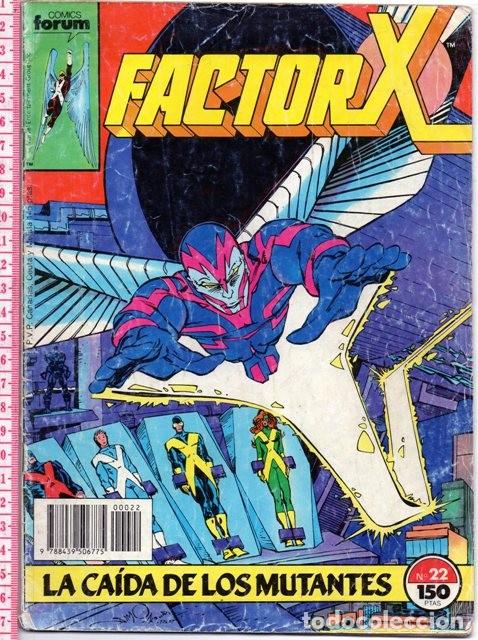 C&oacute;mics: D50 FACTOR X N&ordm; 22 A&Ntilde;O 1989 EDITORIAL PLANETA COMICS FORUM MARVEL - Foto 1