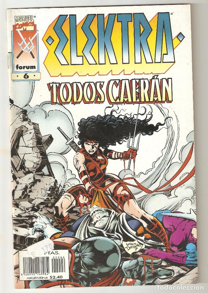 C&oacute;mics: ELEKTRA VOL. 1 N&ordm; 6 - Foto 1