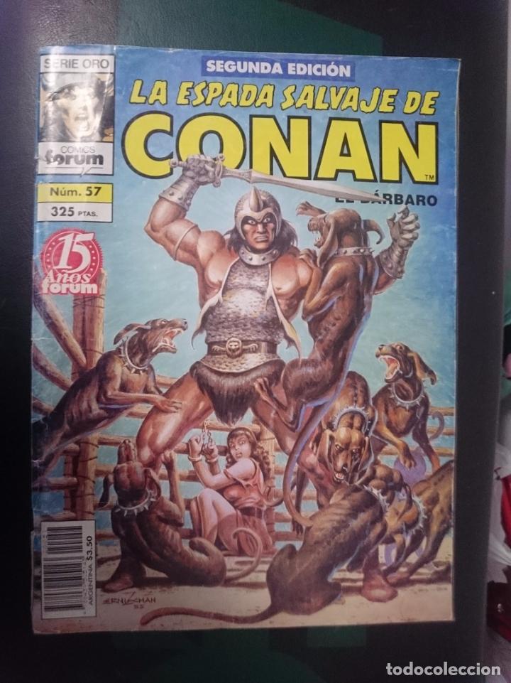 C&oacute;mics: FORUM -LA ESPADA SALVAJE DE CONAN EL BARBARO -N 57 - Foto 1