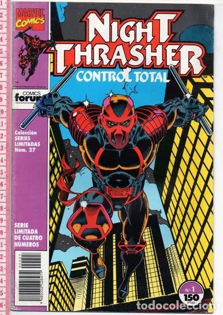 C&oacute;mics: D50 NIGHT THRASHER N&ordm; 1 A&Ntilde;O 1993 EDITORIAL PLANETA COMICS FORUM MARVEL - Foto 1