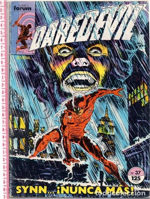 C&oacute;mics: D50 DAREDEVIL N&ordm; 37 A&Ntilde;O 1986 EDITORIAL PLANETA COMICS FORUM MARVEL - Foto 1
