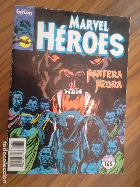 Comics: MARVEL HEROES 43. GRAPA. BUEN ESTADO AUNQUE UNA ESQUINA SUPERIOR ALGO DOBLADA