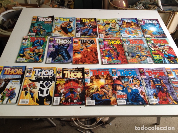 C&oacute;mics: THOR LOTE X 19 DESDE N&ordm; 3 AL 21 MARVEL FORUM 1999 - Foto 1