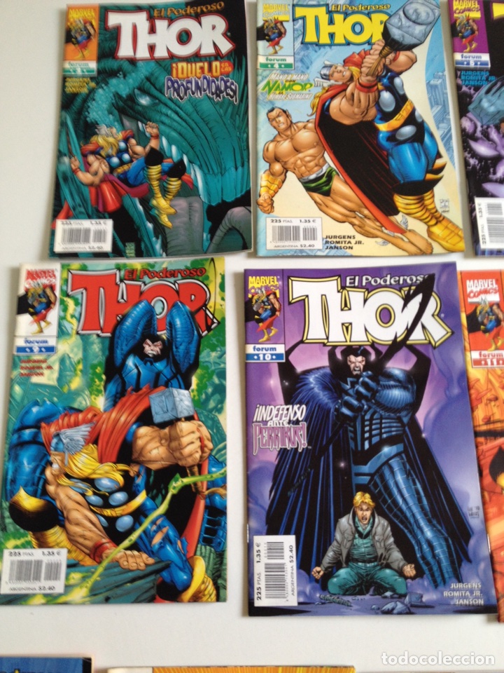 C&oacute;mics: THOR LOTE X 19 DESDE N&ordm; 3 AL 21 MARVEL FORUM 1999 - Foto 2