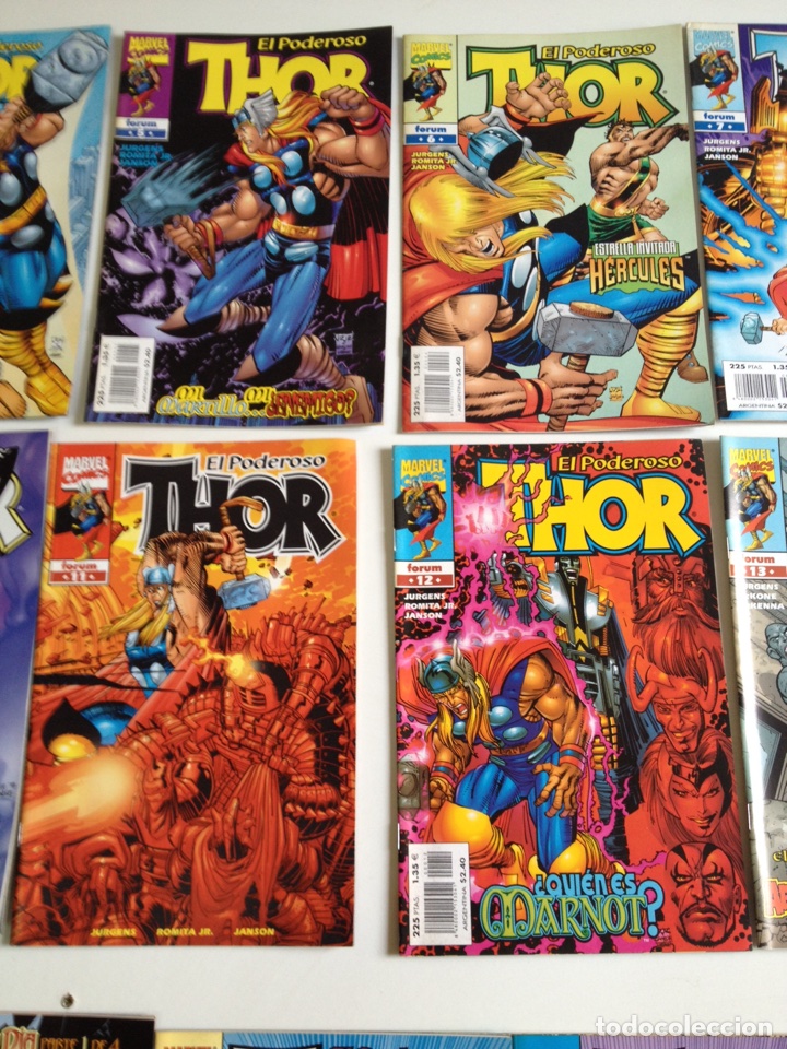 C&oacute;mics: THOR LOTE X 19 DESDE N&ordm; 3 AL 21 MARVEL FORUM 1999 - Foto 3