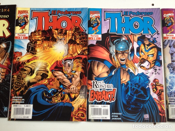 C&oacute;mics: THOR LOTE X 19 DESDE N&ordm; 3 AL 21 MARVEL FORUM 1999 - Foto 6