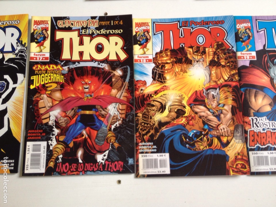 C&oacute;mics: THOR LOTE X 19 DESDE N&ordm; 3 AL 21 MARVEL FORUM 1999 - Foto 7