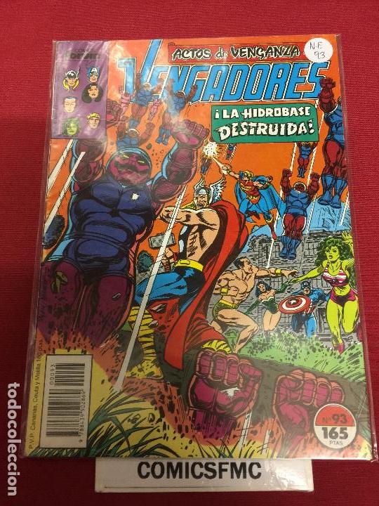 C&oacute;mics: LOS VENGADORES EDICIONES FORUM NUMERO 93 NORMAL ESTADO - Foto 1