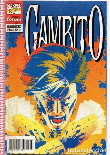 C&oacute;mics: D50 GAMBITO SERIE LIMITADA N&ordm; 4 A&Ntilde;O 1994 EDITORIAL PLANETA COMICS FORUM MARVEL - Foto 1