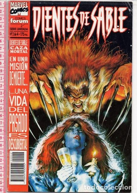 C&oacute;mics: D50 DIENTES DE SABLE SERIE LIMITADA N&ordm; 2 A&Ntilde;O 1994 EDITORIAL PLANETA COMICS FORUM MARVEL