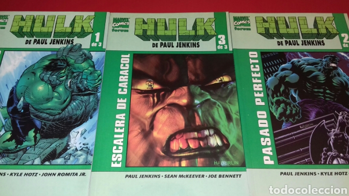 C&oacute;mics: HULK DE PAUL JENKINS (3 volumenes) - Foto 1