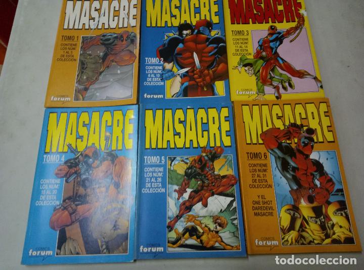 C&oacute;mics: MASACRE (VOL 3) 1 A 31 (COMPLETA EN 6 RETAPADOS) - Foto 1