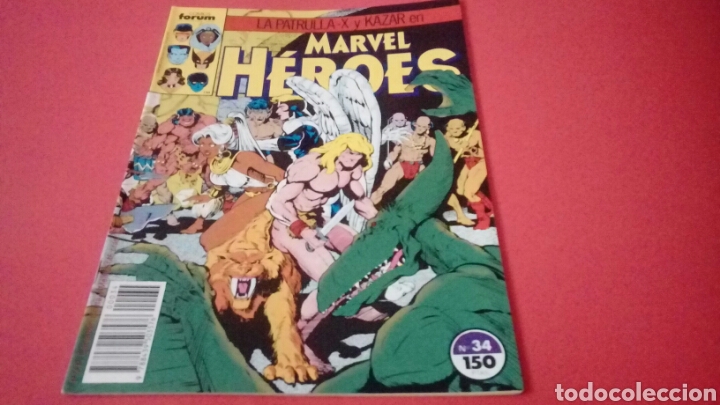 C&oacute;mics: MARVEL HEROES 34 EXCELENTE ESTADO FORUM - Foto 1