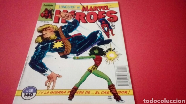 C&oacute;mics: MARVEL HEROES 18 EXCELENTE ESTADO FORUM - Foto 1