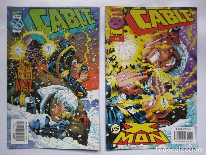 C&oacute;mics: COMICS CABLE N&ordm; 10 Y N&ordm; 11 VS XMEN EDICIONES FORUM MARVEL PLANETA DeAGOSTINI COMICS TEBEO COMIC - Foto 1