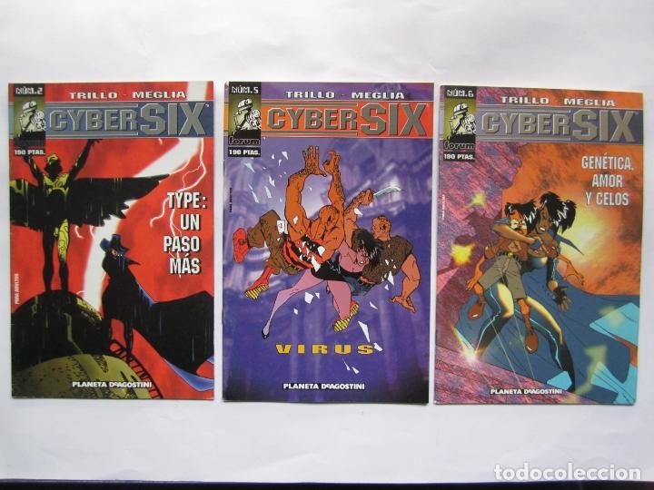 C&oacute;mics: COMICS CYBERSIX N&ordm; 2, 5 Y 6 EDICIONES PLANETA DeAGOSTINI TEBEO COMIC - Foto 1