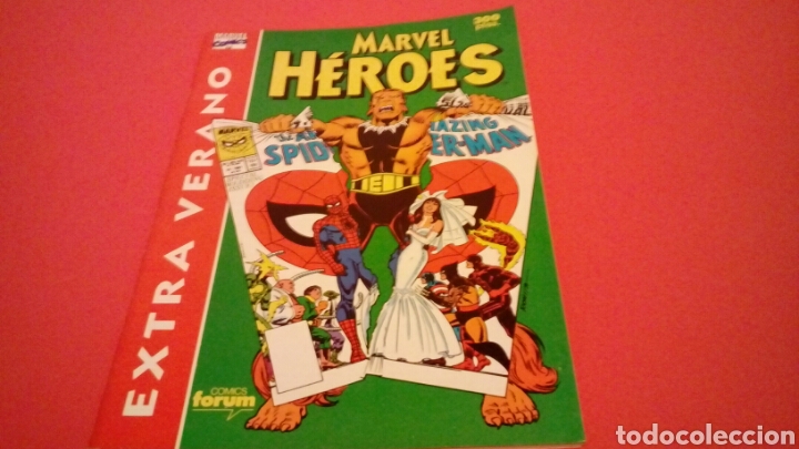 C&oacute;mics: MARVEL HEROES 91 EXTRA VERANO EXCELENTE ESTADO FORUM - Foto 1