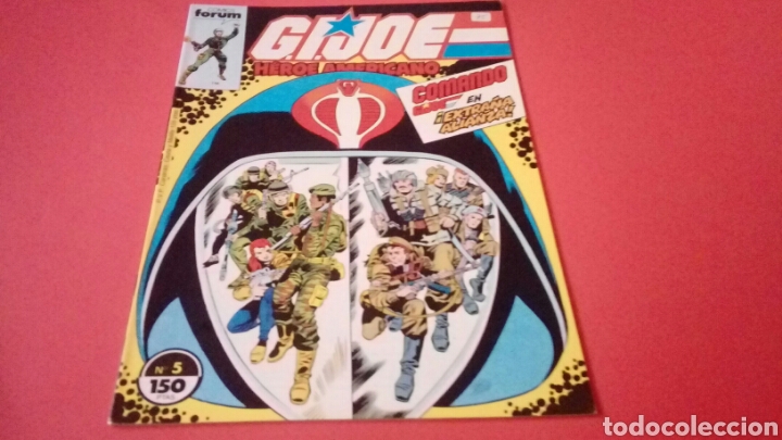 C&oacute;mics: COMANDO G.I JOE 5 EXCELENTE ESTADO FORUM - Foto 1