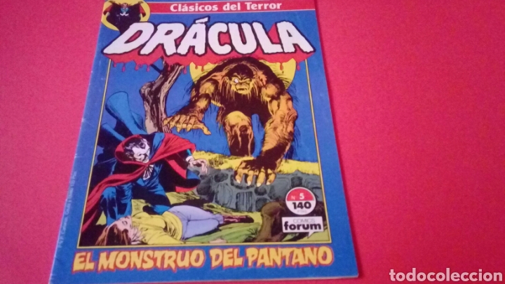 C&oacute;mics: DRACULA 5 CLASICOS DEL TERROR EXCELENTE ESTADO FORUM - Foto 1