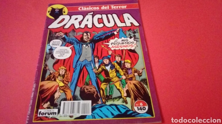 C&oacute;mics: DRACULA 6 CLASICOS DEL TERROR EXCELENTE ESTADO FORUM - Foto 1