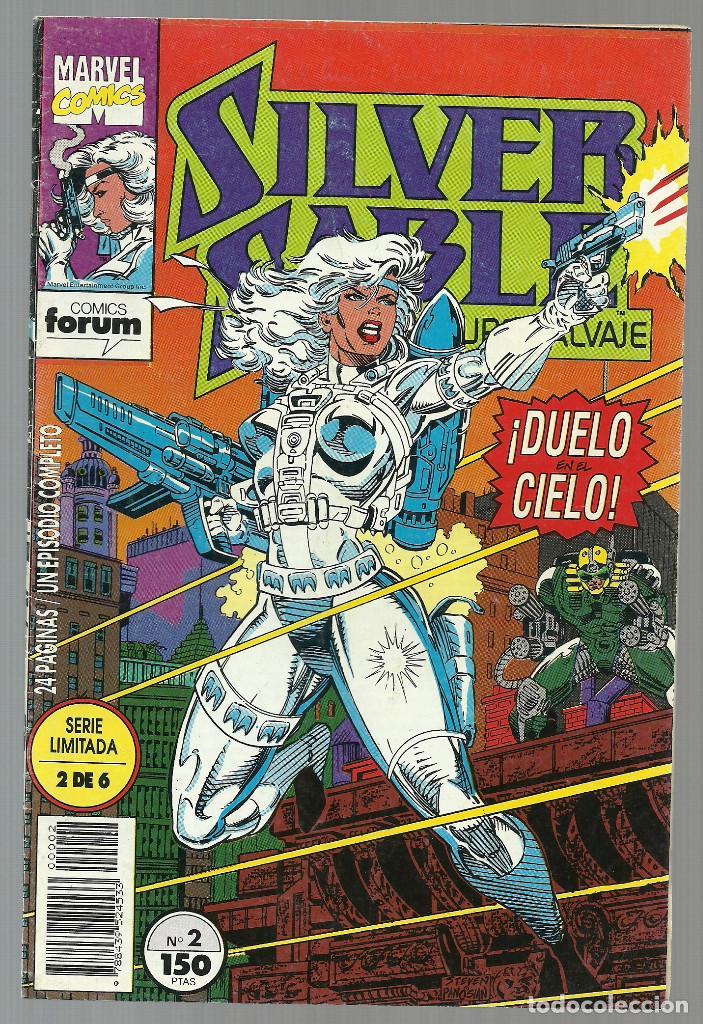 C&oacute;mics: SILVER SABLE Y EL GRUPO SALVAJE N&ordm; 2 DE 6 SERIE LIMITADA - MARVEL FORUM - Foto 1