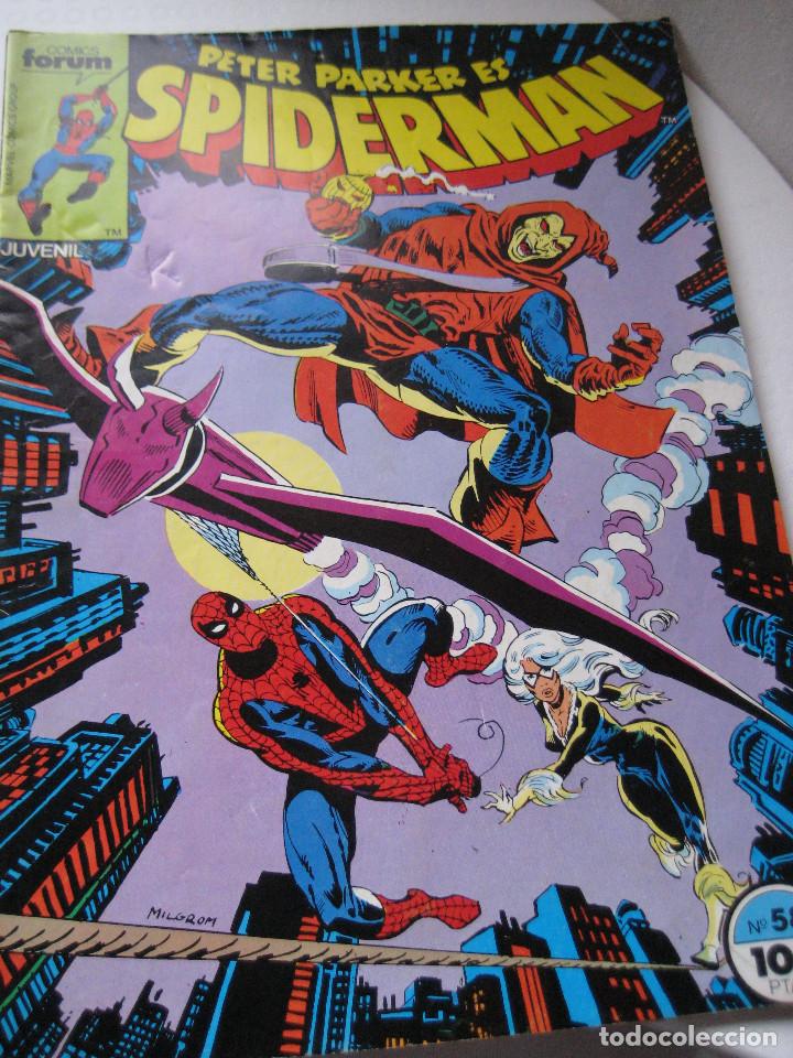 C&oacute;mics: SPIDERMAN FORUM, PARKER, n&ordm; 58, A&Ntilde;O 1.984 - Foto 1