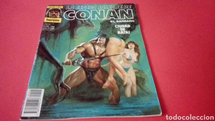 C&oacute;mics: LA ESPADA DE CONAN EL BARBARO 102 EXCELENTE ESTADO FORUM - Foto 1