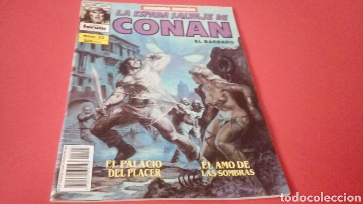 C&oacute;mics: LA ESPADA DE CONAN EL BARBARO 23 EXCELENTE ESTADO FORUM - Foto 1