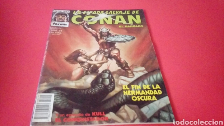 C&oacute;mics: LA ESPADA DE CONAN EL BARBARO 94 EXCELENTE ESTADO FORUM - Foto 1