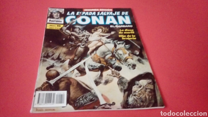 C&oacute;mics: LA ESPADA DE CONAN EL BARBARO 10 EXCELENTE ESTADO FORUM - Foto 1