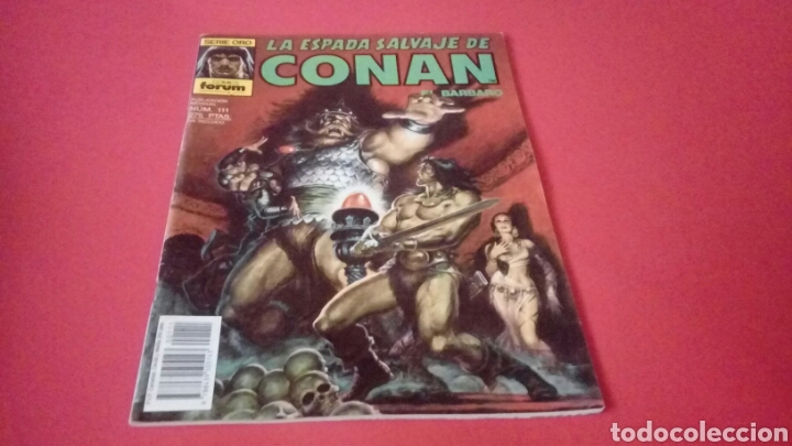 C&oacute;mics: LA ESPADA DE CONAN EL BARBARO 111 EXCELENTE ESTADO FORUM - Foto 1
