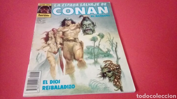 C&oacute;mics: LA ESPADA DE CONAN EL BARBARO 101 EXCELENTE ESTADO FORUM - Foto 1