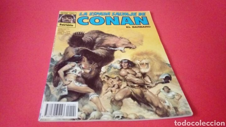C&oacute;mics: LA ESPADA DE CONAN EL BARBARO 104 EXCELENTE ESTADO FORUM - Foto 1