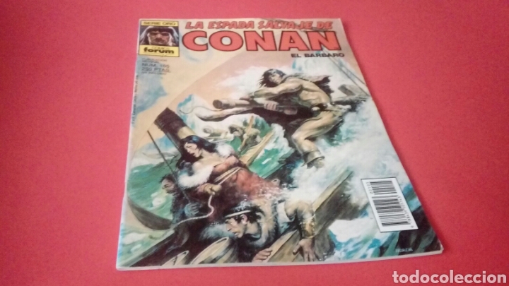 C&oacute;mics: LA ESPADA DE CONAN EL BARBARO 105 EXCELENTE ESTADO FORUM - Foto 1