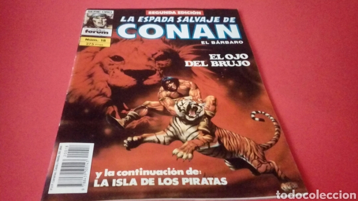 C&oacute;mics: LA ESPADA DE CONAN EL BARBARO 18 EXCELENTE ESTADO FORUM - Foto 1