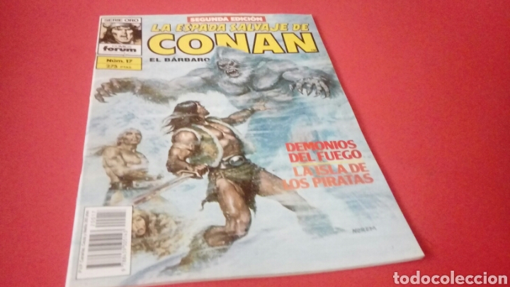 C&oacute;mics: LA ESPADA DE CONAN EL BARBARO 17 EXCELENTE ESTADO FORUM - Foto 1