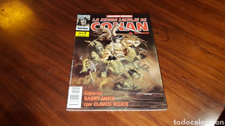 C&oacute;mics: LA ESPADA DE CONAN EL BARBARO 8 EXCELENTE ESTADO FORUM - Foto 1