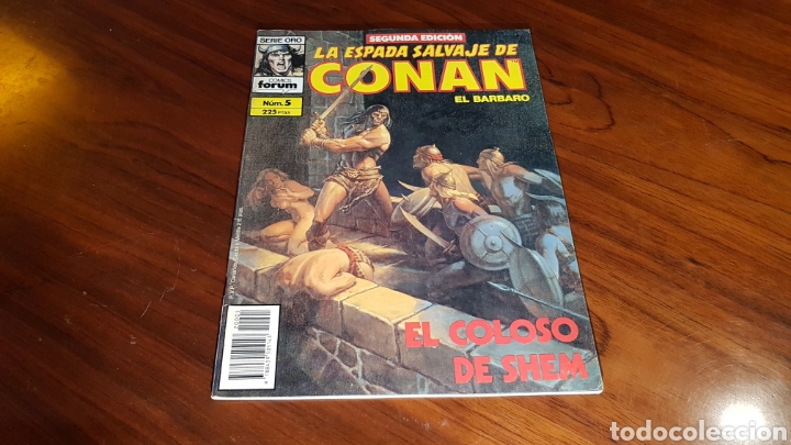 C&oacute;mics: LA ESPADA DE CONAN EL BARBARO 5 EXCELENTE ESTADO FORUM - Foto 1