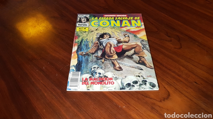 C&oacute;mics: LA ESPADA DE CONAN EL BARBARO 6 EXCELENTE ESTADO FORUM - Foto 1