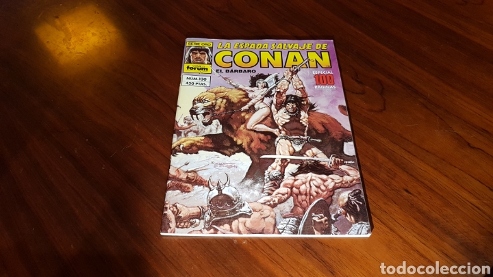 C&oacute;mics: LA ESPADA DE CONAN EL BARBARO 130 EXCELENTE ESTADO FORUM - Foto 1