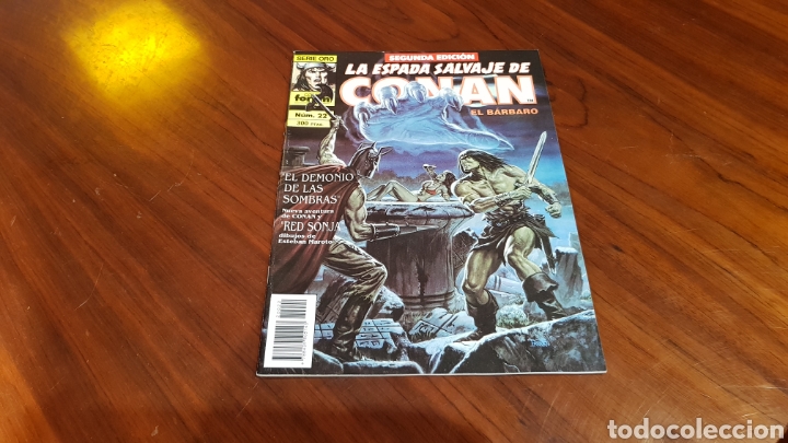 C&oacute;mics: LA ESPADA DE CONAN EL BARBARO 22 EXCELENTE ESTADO FORUM - Foto 1