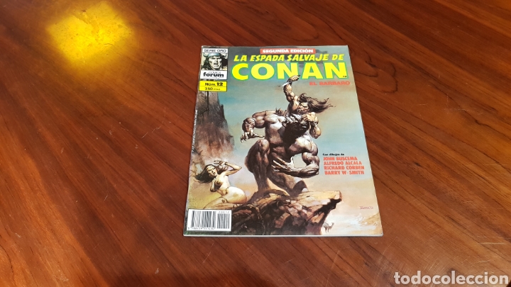 C&oacute;mics: LA ESPADA DE CONAN EL BARBARO 12 EXCELENTE ESTADO FORUM - Foto 1