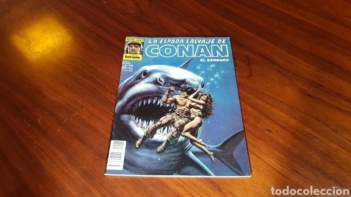 C&oacute;mics: LA ESPADA DE CONAN EL BARBARO 128 EXCELENTE ESTADO FORUM - Foto 1