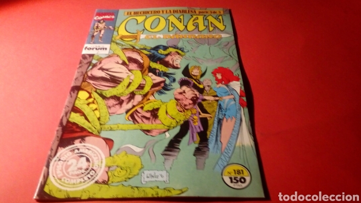 C&oacute;mics: CONAN EL BARBARO 181 EXCELENTE ESTAEO FORUM - Foto 1