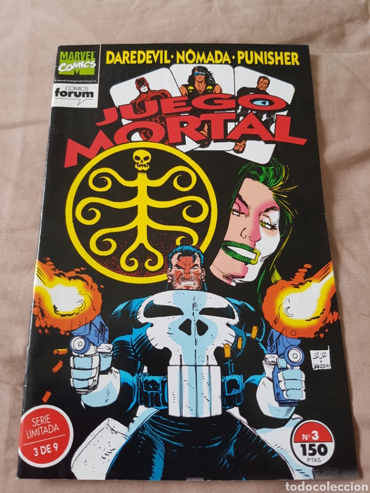 C&oacute;mics: JUEGO MORTAL N&deg; 3, FORUM C&Oacute;MICS, MARVEL C&Oacute;MICS.DAREDEVIL-NOMADA-PUNISHER - Foto 1