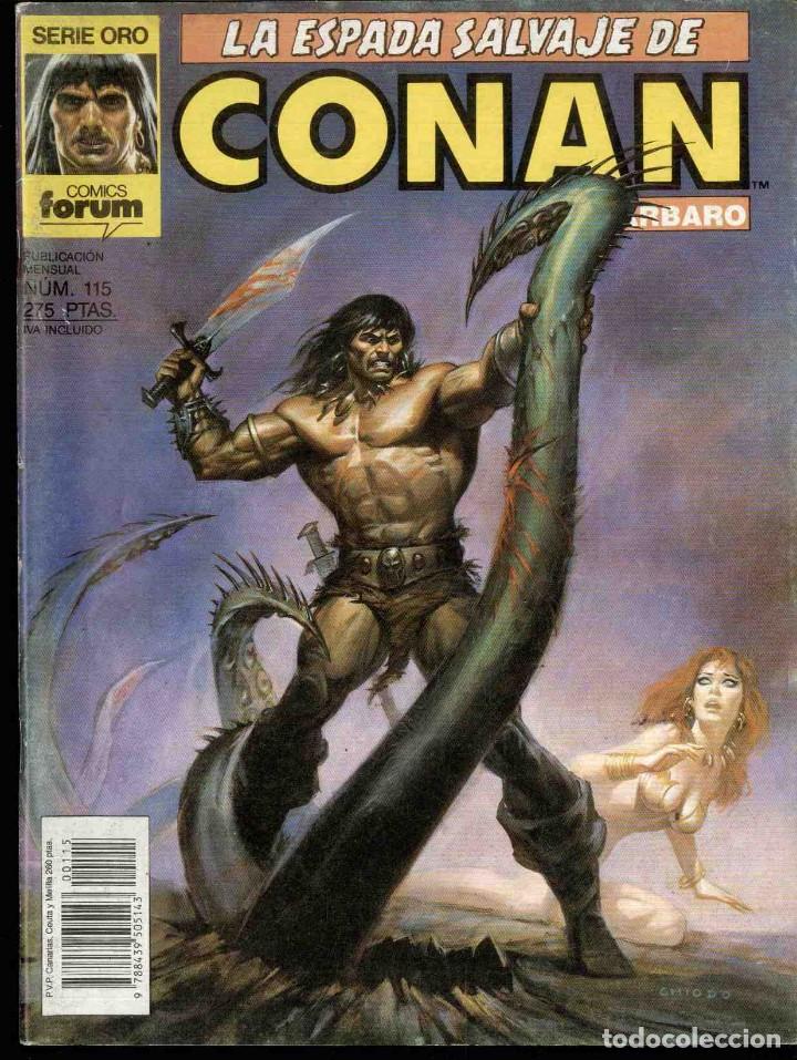 C&oacute;mics: espada salvaje de conan n&ordm; 115 primera edici&oacute;n - Foto 1