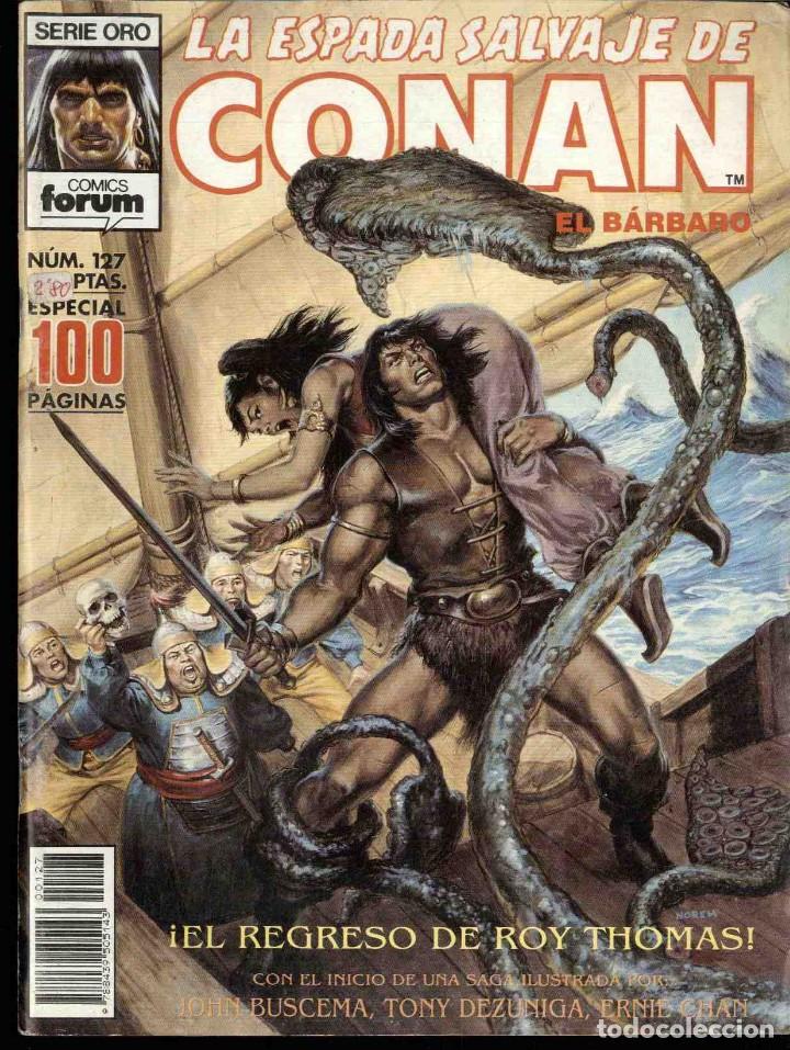C&oacute;mics: espada salvaje de conan n&ordm; 127. primera edici&oacute;n - Foto 1