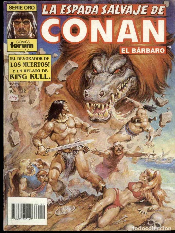 C&oacute;mics: espada salvaje de conan n&ordm; 132. primera edici&oacute;n - Foto 1