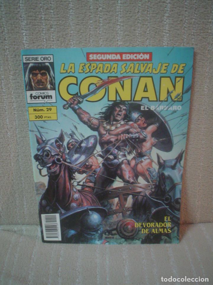 C&oacute;mics: CONAN, LA ESPADA SALVAJE N&ordm; 29 (SEGUNDA EDICI&Oacute;N) - MBE - Foto 1
