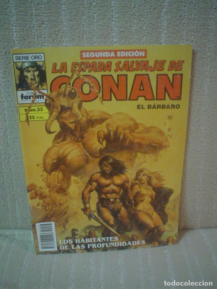 C&oacute;mics: CONAN, LA ESPADA SALVAJE N&ordm; 33 (SEGUNDA EDICI&Oacute;N) - Foto 1